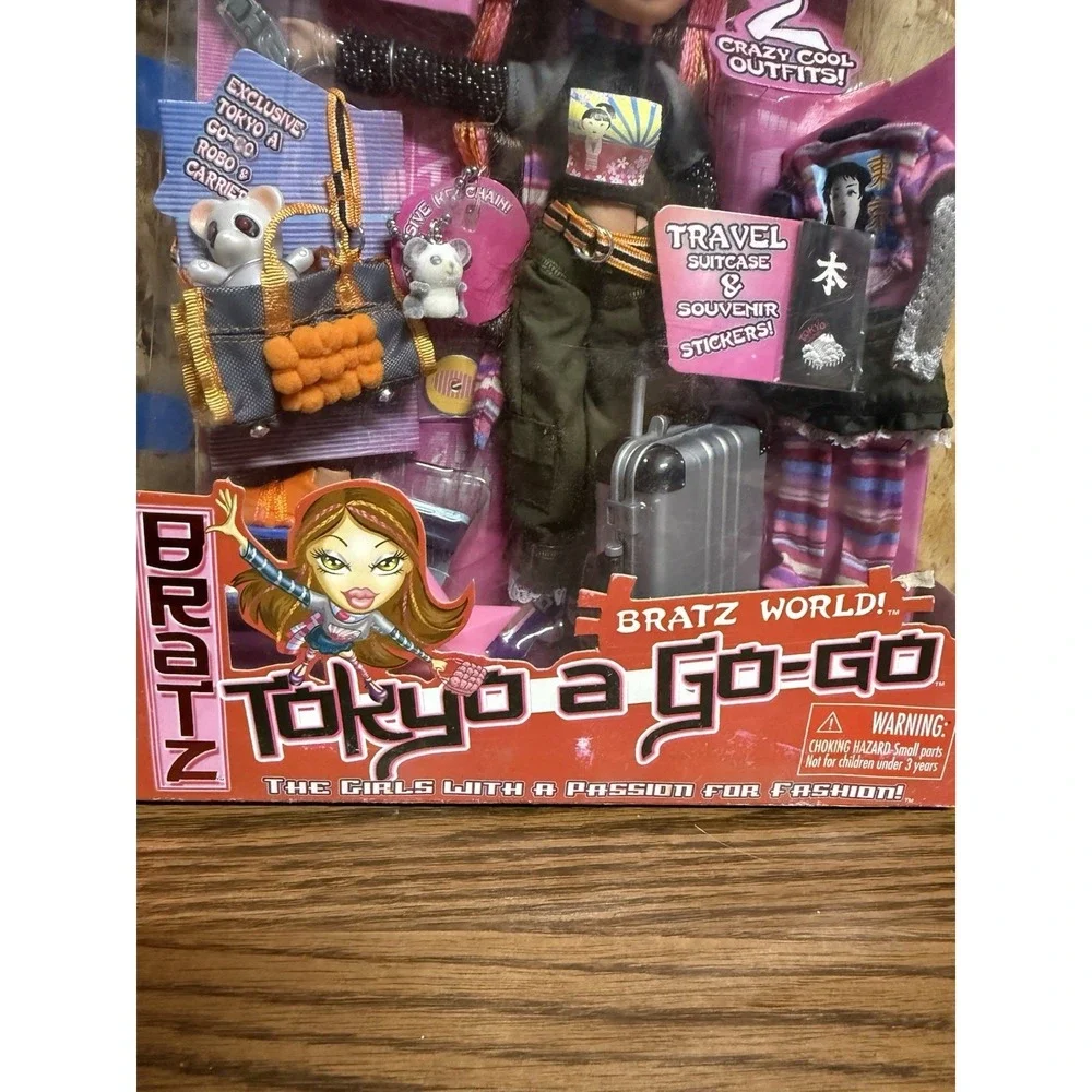 2004 Bratz TOKYO A GO-GO FIANNA Anime Doll w Exclusive Keychain_277828_NRFB